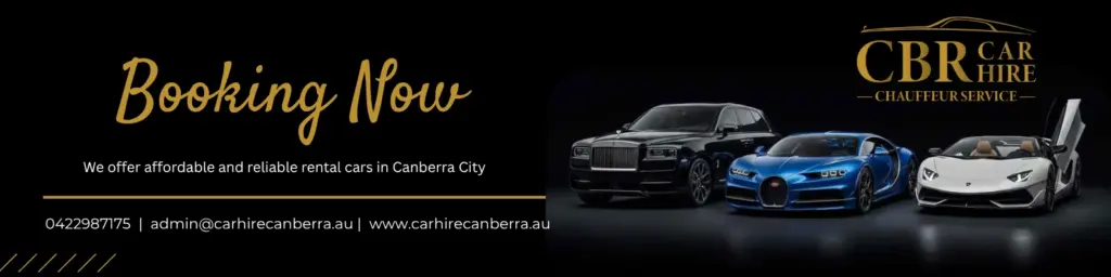 CBR CAR HIRE Booking Now